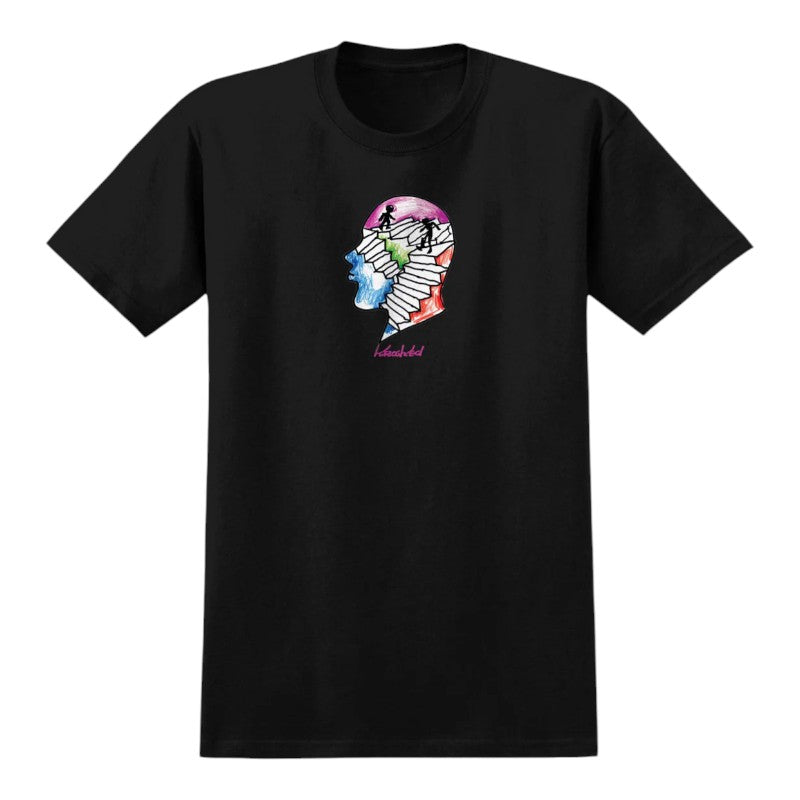 Krooked Stairs Tee - Black/Multi
