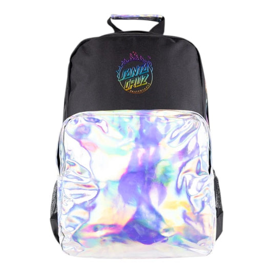 Santa Cruz Minimal Burnt Opus Rainbow Backpack - Black