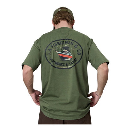 J.A.F Boatworks & Salvage Sea Tee - Alpine