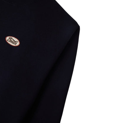Brixton Parson Patch Crew - Classic Navy
