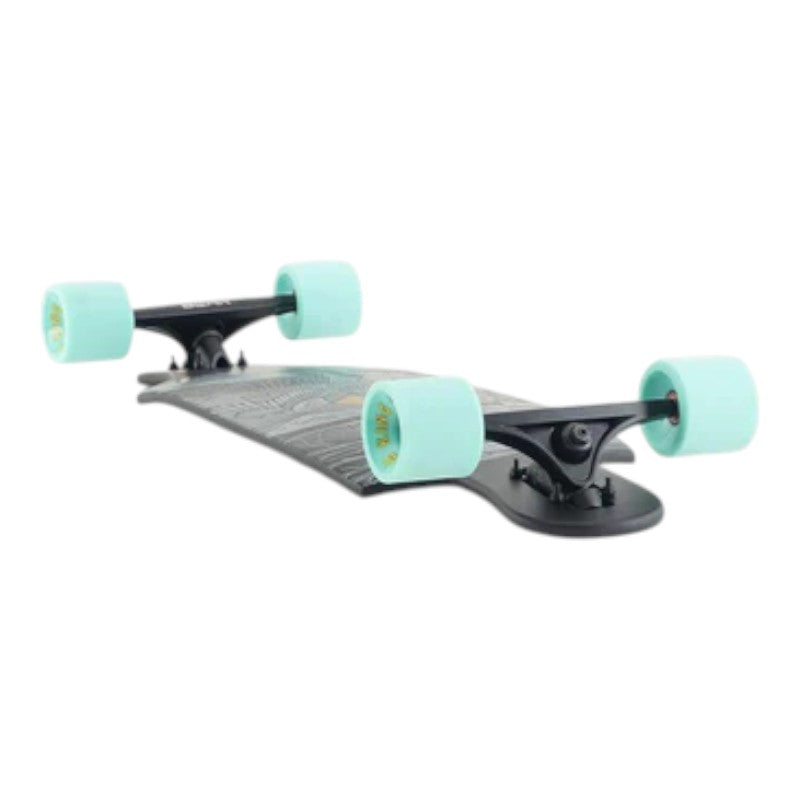 Landyachtz Drop Cat 33 Longboard - Seeker Black
