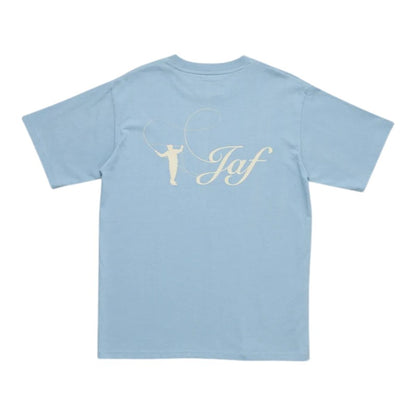 J.A.F Casting Sea Tee - Washed Blue