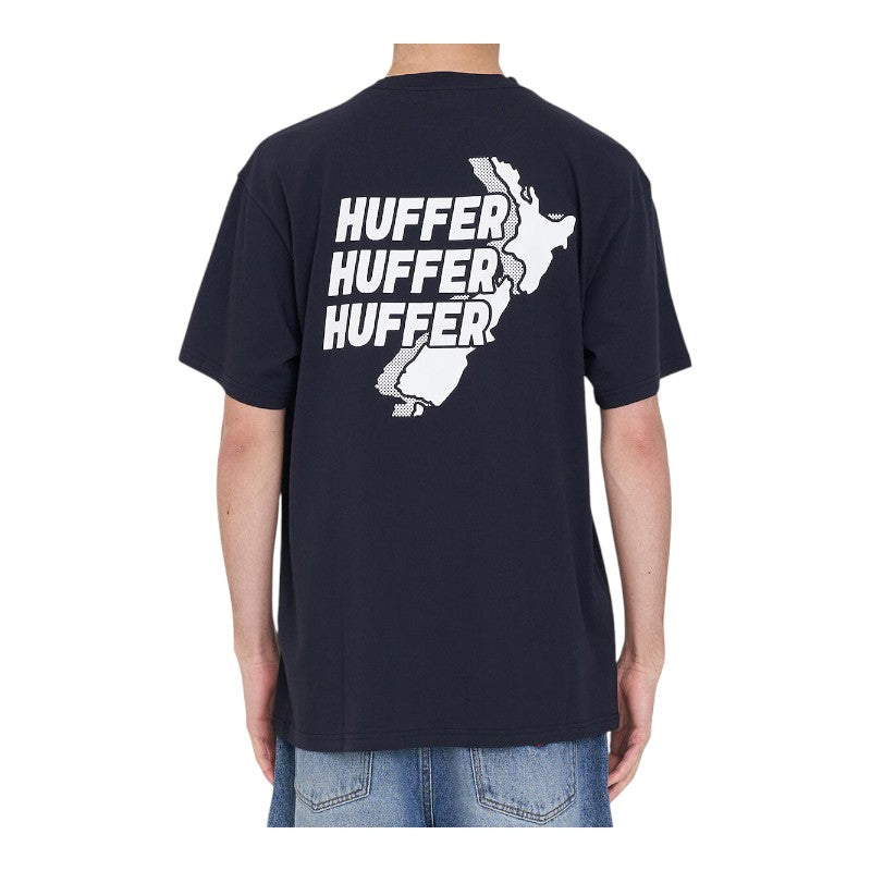 Huffer Sup Tee 190/Again - Navy