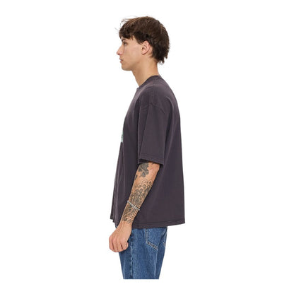 Thrills Orbital Box Tee - Dark Chocolate
