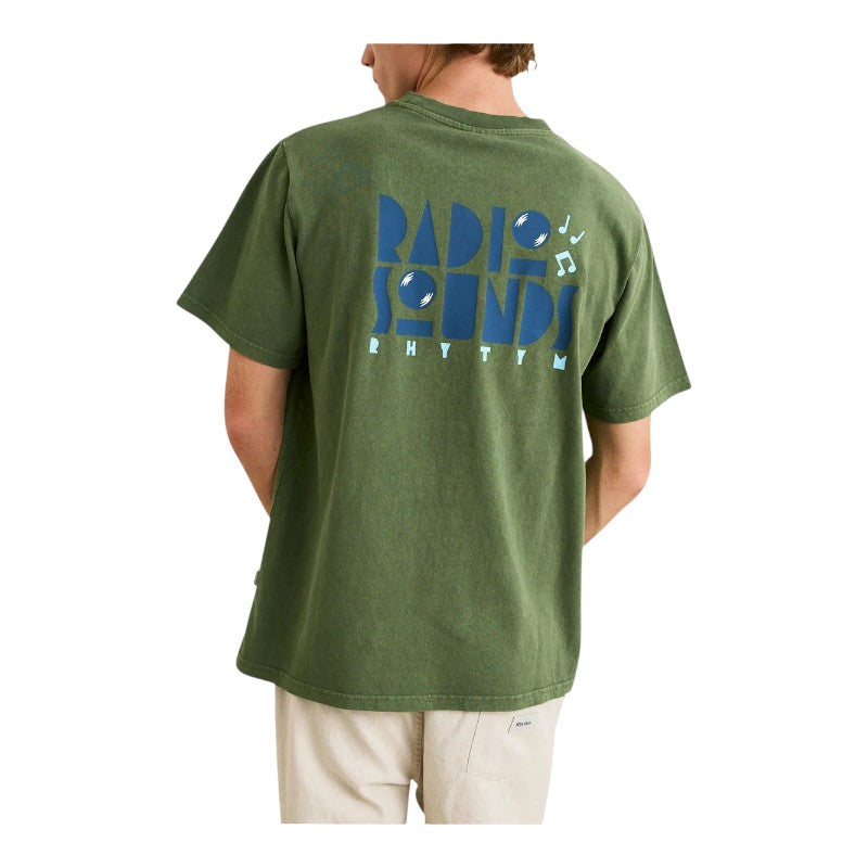 Rhythm Radio Sounds Tee - Dill