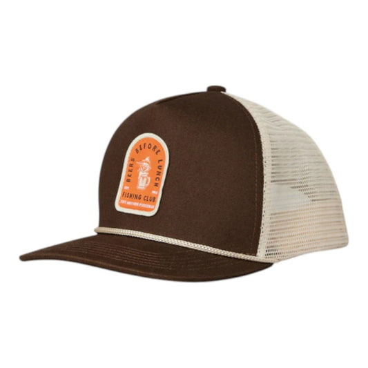 J.A.F Beers Before Lunch Lorry Cap - Brown