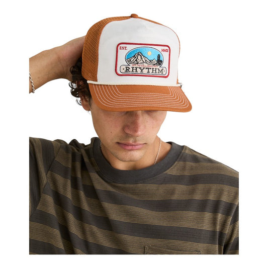 Rhythm Horizon Trucker Cap - Mustard