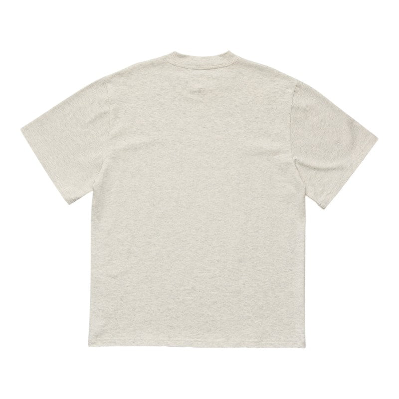 J.A.F Heavy Shore Tee - Silver Marle