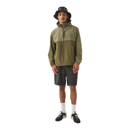 Brixton Journey Zip Jacket - Olive