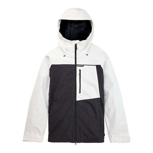 Burton Lodgepole 2L Jacket – Stout White/True Black