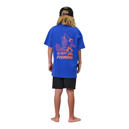 J.A.F Youth Apologies Tee - Cobalt