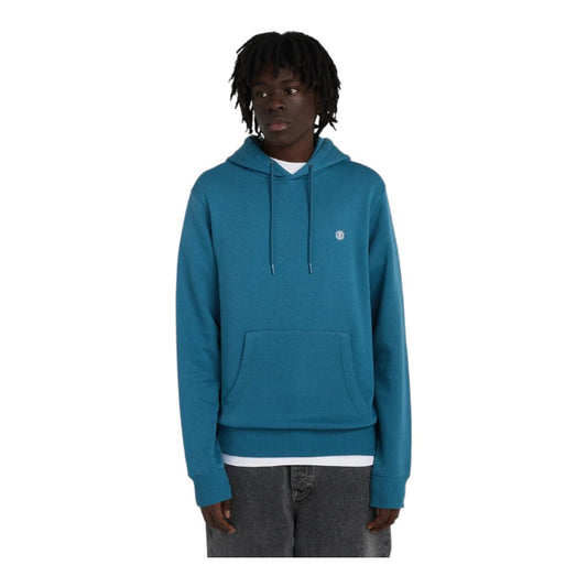 Element Icon Embroidery Hood - Mallard Blue