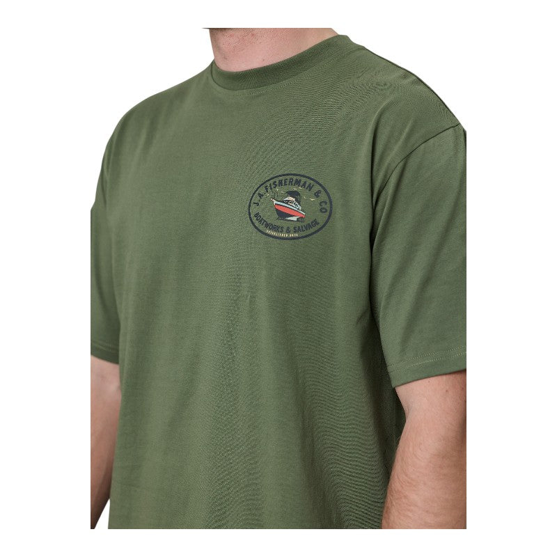 J.A.F Boatworks & Salvage Sea Tee - Alpine