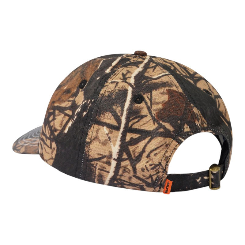Butter Goods Radio 6 Panel Cap - Forest Camo