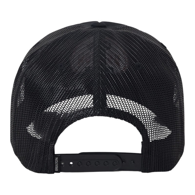 Brixton Henry Trucker Hat - Black/Black