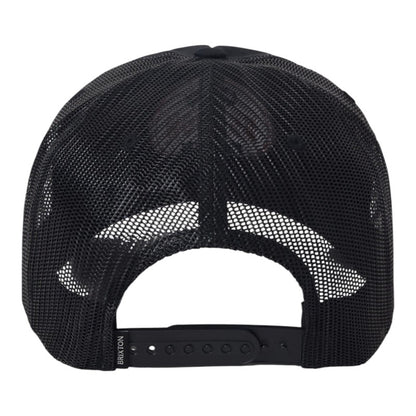 Brixton Henry Trucker Hat - Black/Black