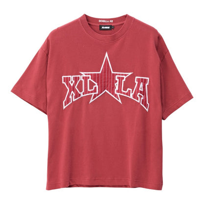 Xlarge LA Star Gorilla Fit Tee - Pigment Brick