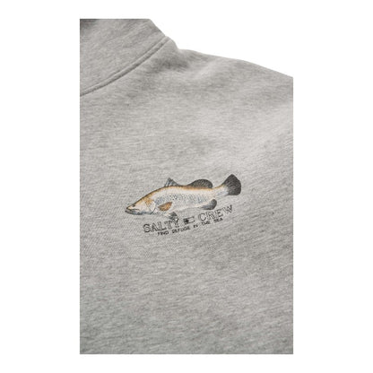 Salty Crew Barra Hood - Grey Marle