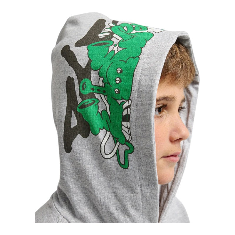 Element Youth Horn Hood - Mid Grey Heather