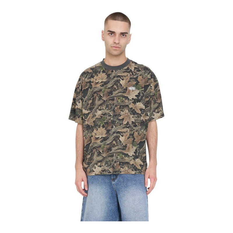 Huffer Camo Box Tee - Brown