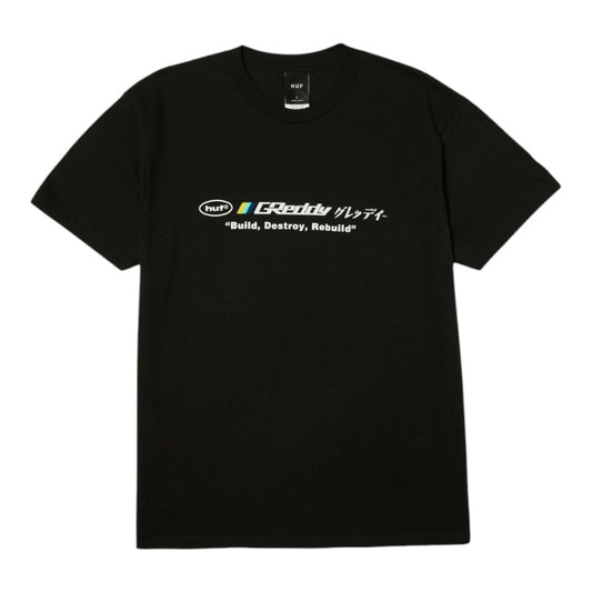 Huf Greddy Motors Tee - Black