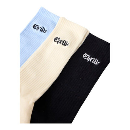 Thrills Everything In Its Place 3 Pack Socks - Multi