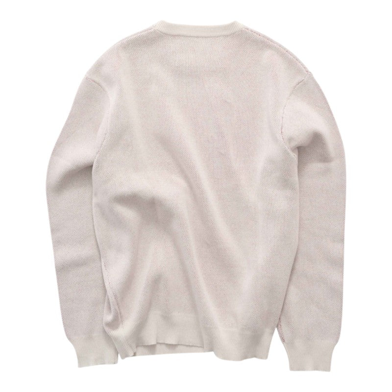 SDouble Brush Knit Sweater - Natural