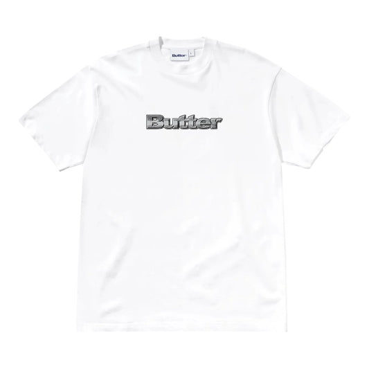 Butter Goods Alloy Logo Tee - White