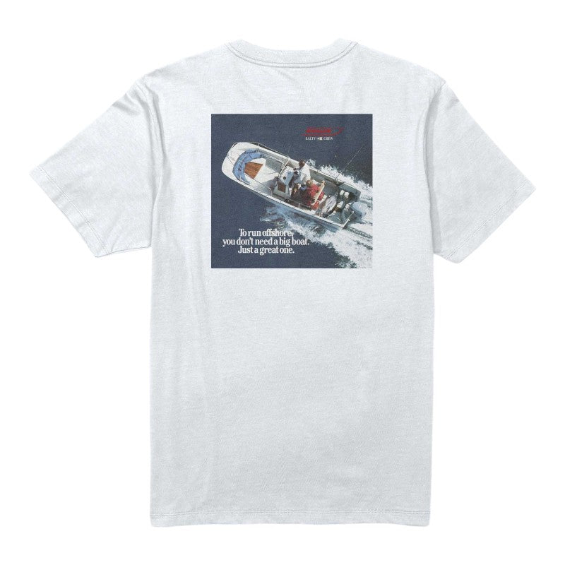 Salty Crew Whaler Offshore Tee - White