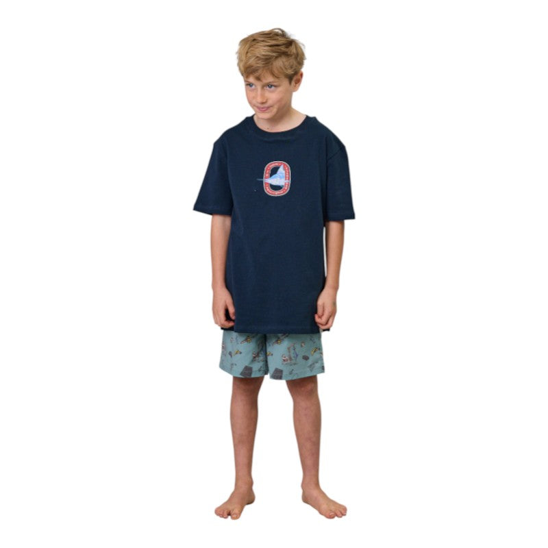 J.A.F Youth Tipping The Scales Volley Shorts - Green