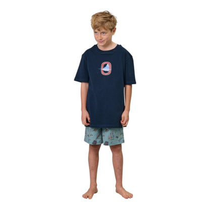 J.A.F Youth Tipping The Scales Volley Shorts - Green