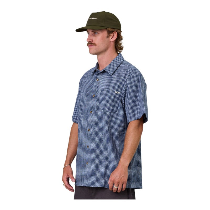 J.A.F Ballast Shirt - Blue Check