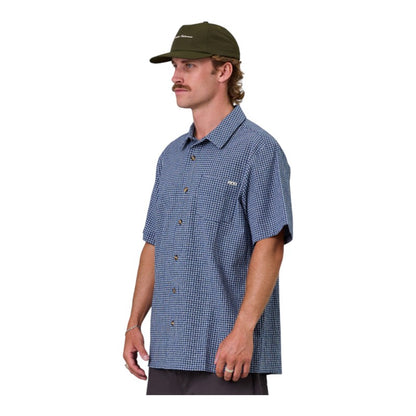 J.A.F Ballast Shirt - Blue Check