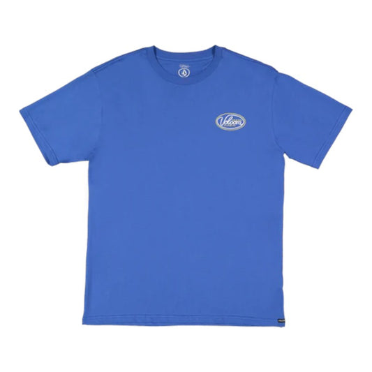 Volcom Clean Sweep Youth Tee - Electric Blue