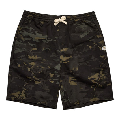 J.A.F Dinghy Shorts - Black Camo
