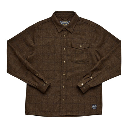 J.A.F Shoreman Snap Shirt - Brown Check