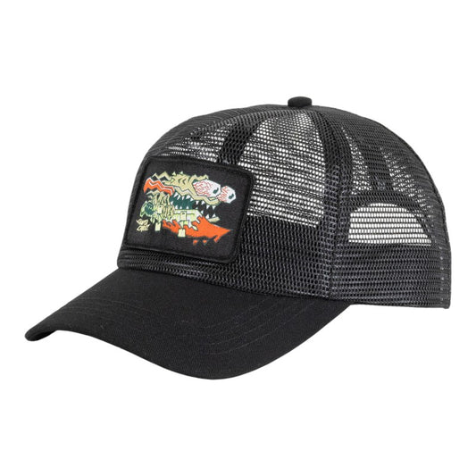 Santa Cruz Youth Meek Scratched Slasher Cap - Black