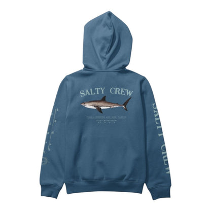 Salty Crew Bruce Youth Hood - Cast Blue