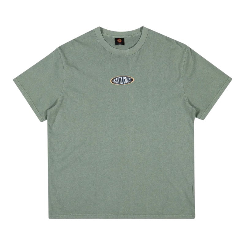 Santa Cruz Region Centre Tee - Washed Sage