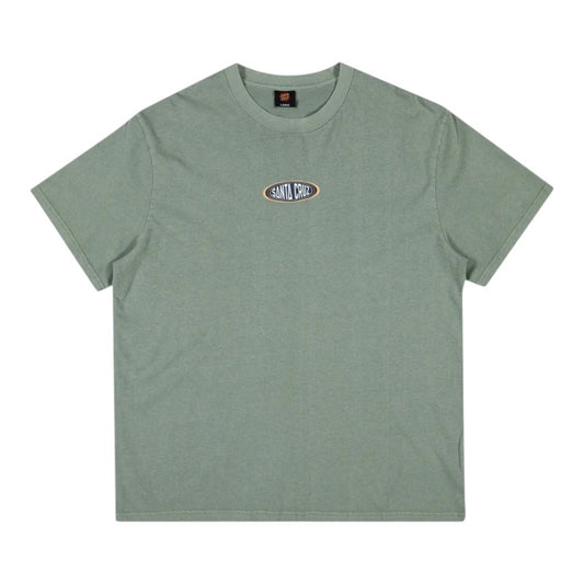 Santa Cruz Region Centre Tee - Washed Sage