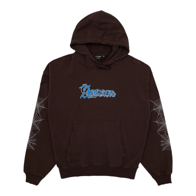 Afends Labyrinth Hood - Washed Coffee