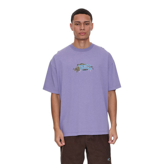 Thrills Lair Box Fit Tee - Foundation Purple