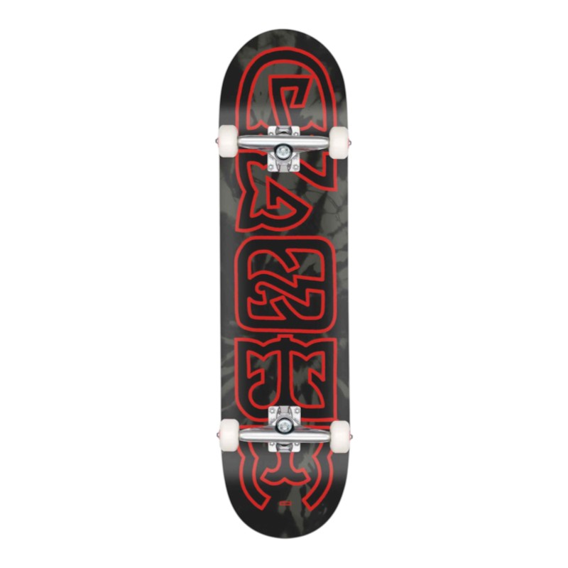 Globe G0 Heyman Complete - Black Dye/Red 8.0"