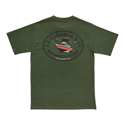 J.A.F Boatworks & Salvage Sea Tee - Alpine