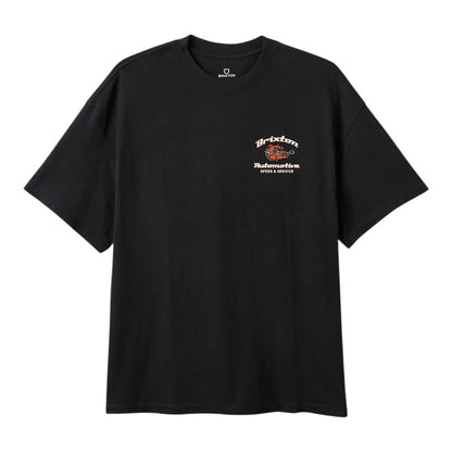 Brixton Brewster Oversized Tee - Black