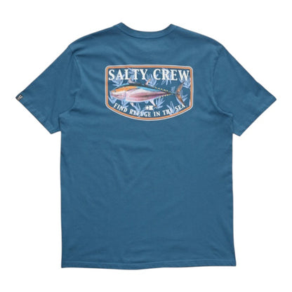 Salty Crew Big Blue Fill Premium Tee - Cast Blue