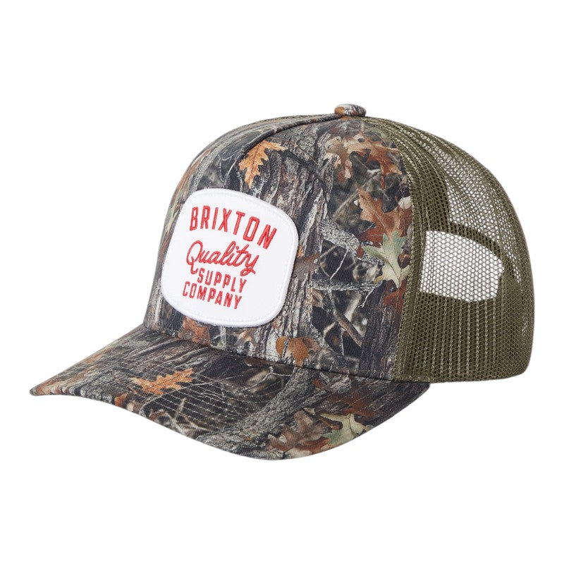 Brixton Hubal CMP Trucker - Tree Camo/Olive
