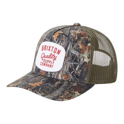 Brixton Hubal CMP Trucker - Tree Camo/Olive