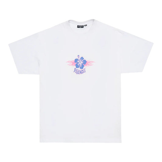 Afends Wiped Out Boxy Tee - White