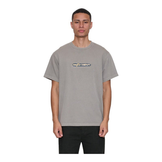 Thrills Paradise Falling Embro Merch Fit Tee - Fog